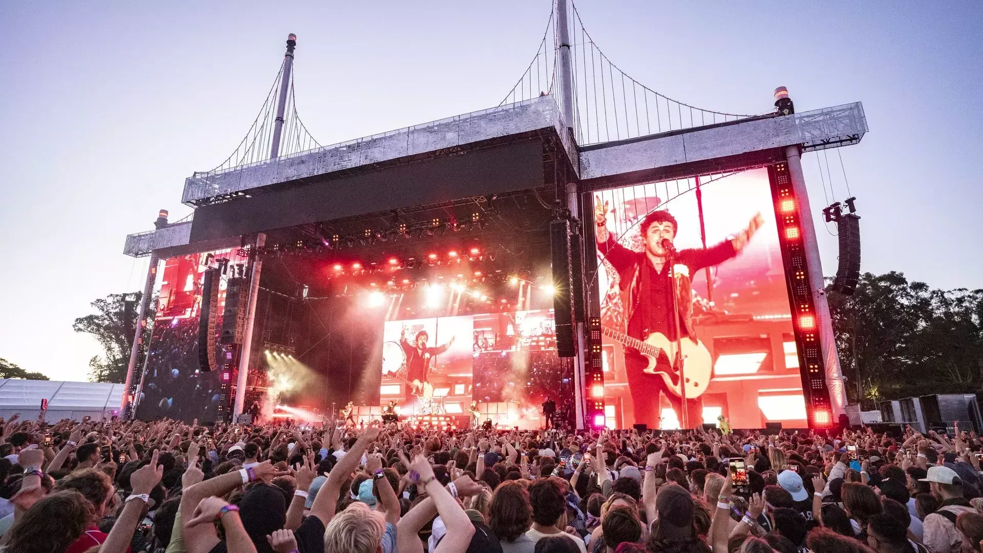 Green Day bei Outside Lands